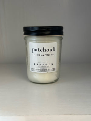 Patchouli 8oz Kinfolk Jar Candle