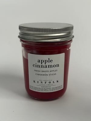 Apple Cinnamon 8oz Kinfolk Candle