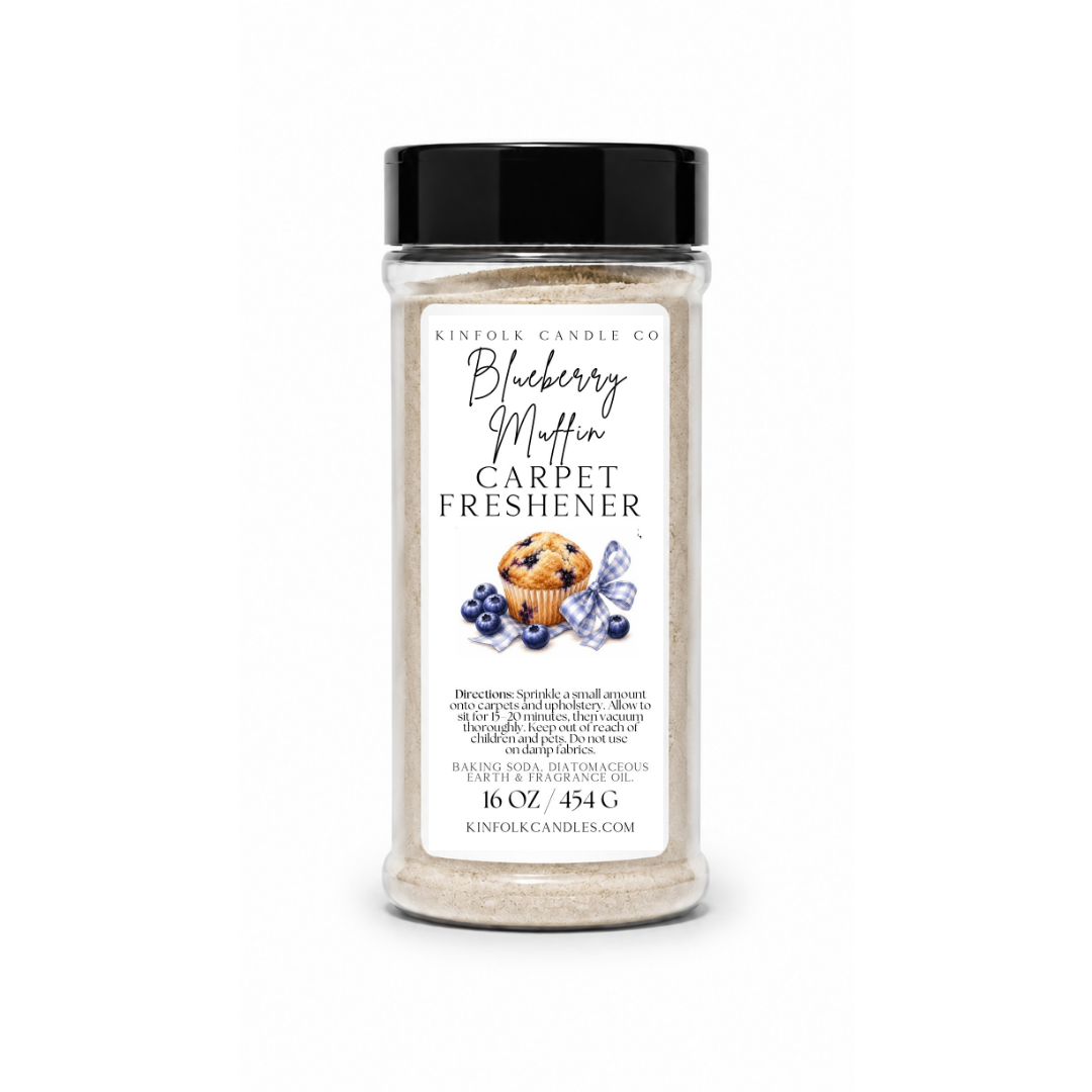 Carpet Freshener Powder – Cozy Home Deodorizing Powder for Carpets, Rugs & Upholstery in Luxury & Bakery Scents