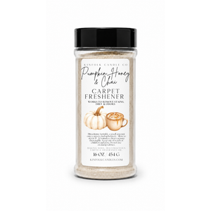 Fall Scented Carpet Freshener – Cozy Autumn Deodorizing Powder for Carpets, Rugs & Upholstery