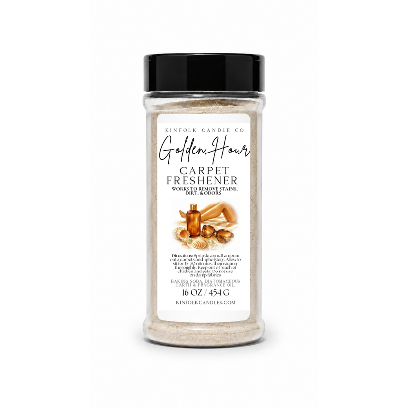 Summer Carpet Freshener Powder | Deodorizing Carpet & Rug Cleaner | Baking Soda Based Odor Eliminator | Fresh Scent Home