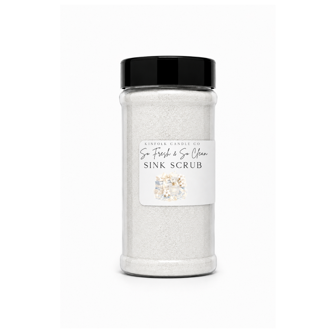 Sink Scrub Cleaner – Kitchen & Bathroom Scrub for Sinks, Stovetops in Luxury & Bakery Scents