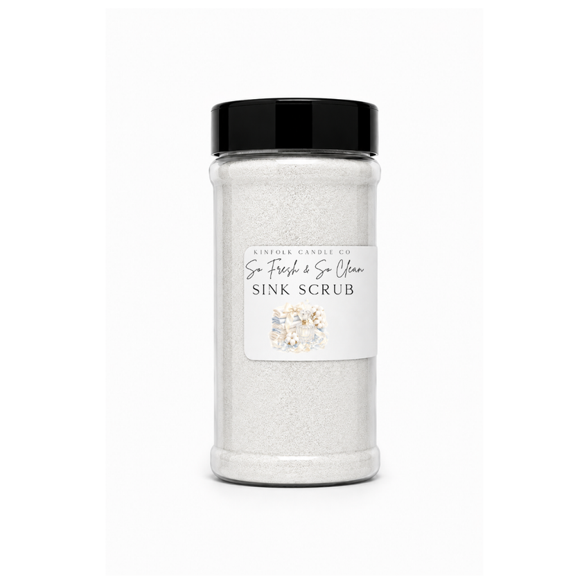 Sink Scrub Cleaner – Kitchen & Bathroom Scrub for Sinks, Stovetops in Luxury & Bakery Scents