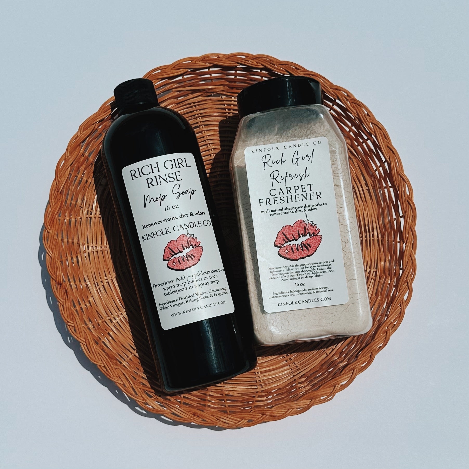 Luxury Carpet Freshener & Mop Soap Bundle | Signature Scents Collection – Long Lasting, Fresh Home Fragrance Non-Toxic Pet Safe Cleaning Set