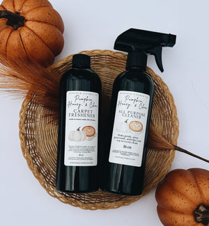 Viral Cozy Fall Cleaning Duo – Mop Soap & All-Purpose Cleaner Bundle | Pumpkin Chai, Apple and Various Autumn Scents