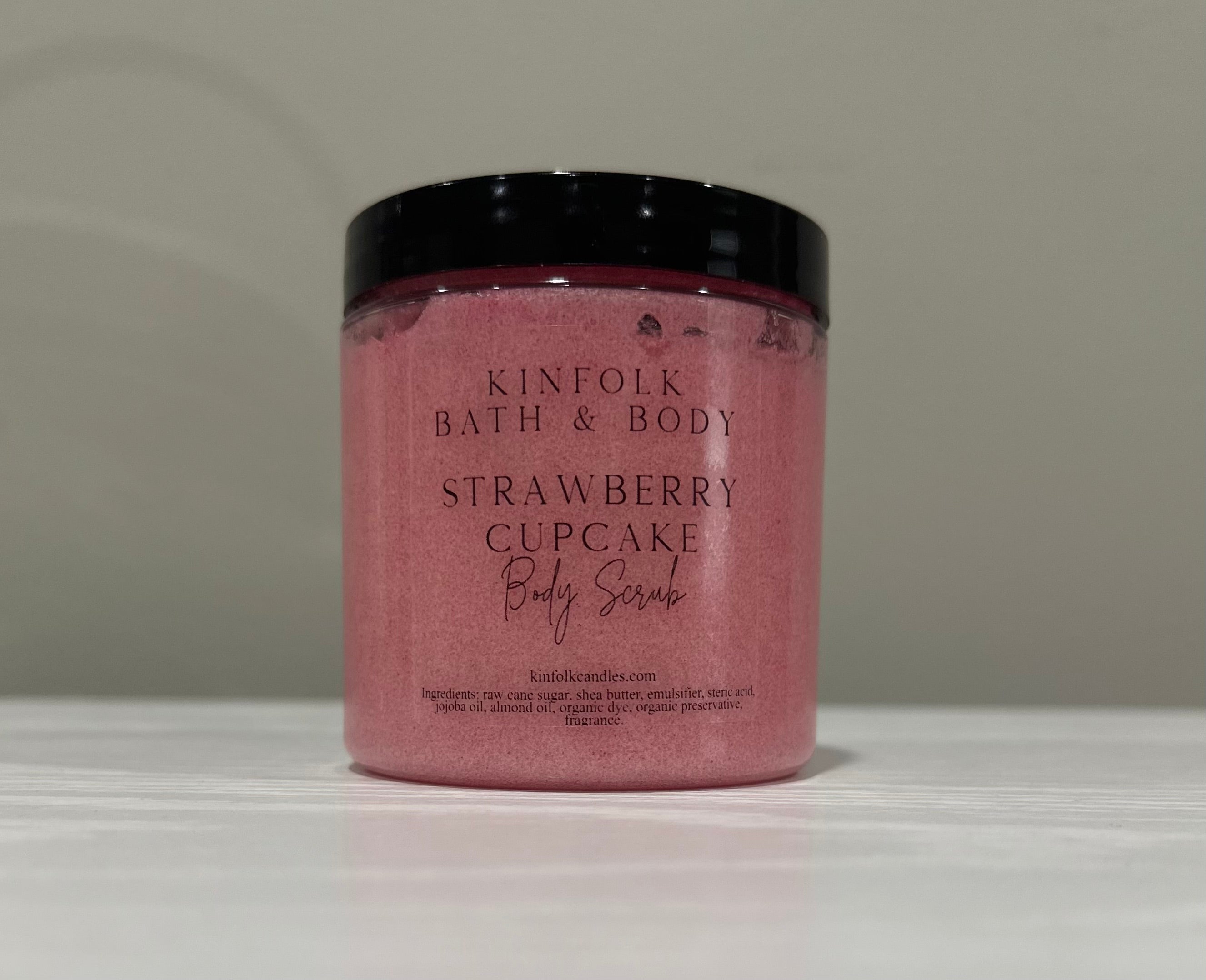 Strawberry Cupcake Body Scrub