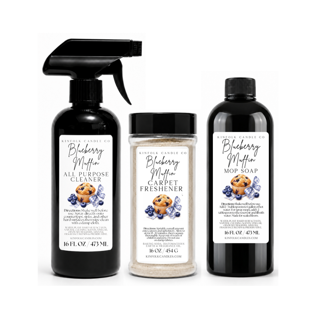 Classic Mega Cleaning Bundle | Mop Soap, All Purpose Cleaner & Carpet Freshener