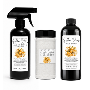 Summer Mega Cleaning Bundle | All Purpose Cleaner Spray, Carpet Freshener & Sink Scrub | Complete Home Cleaning Kit | Fresh Summer Scents