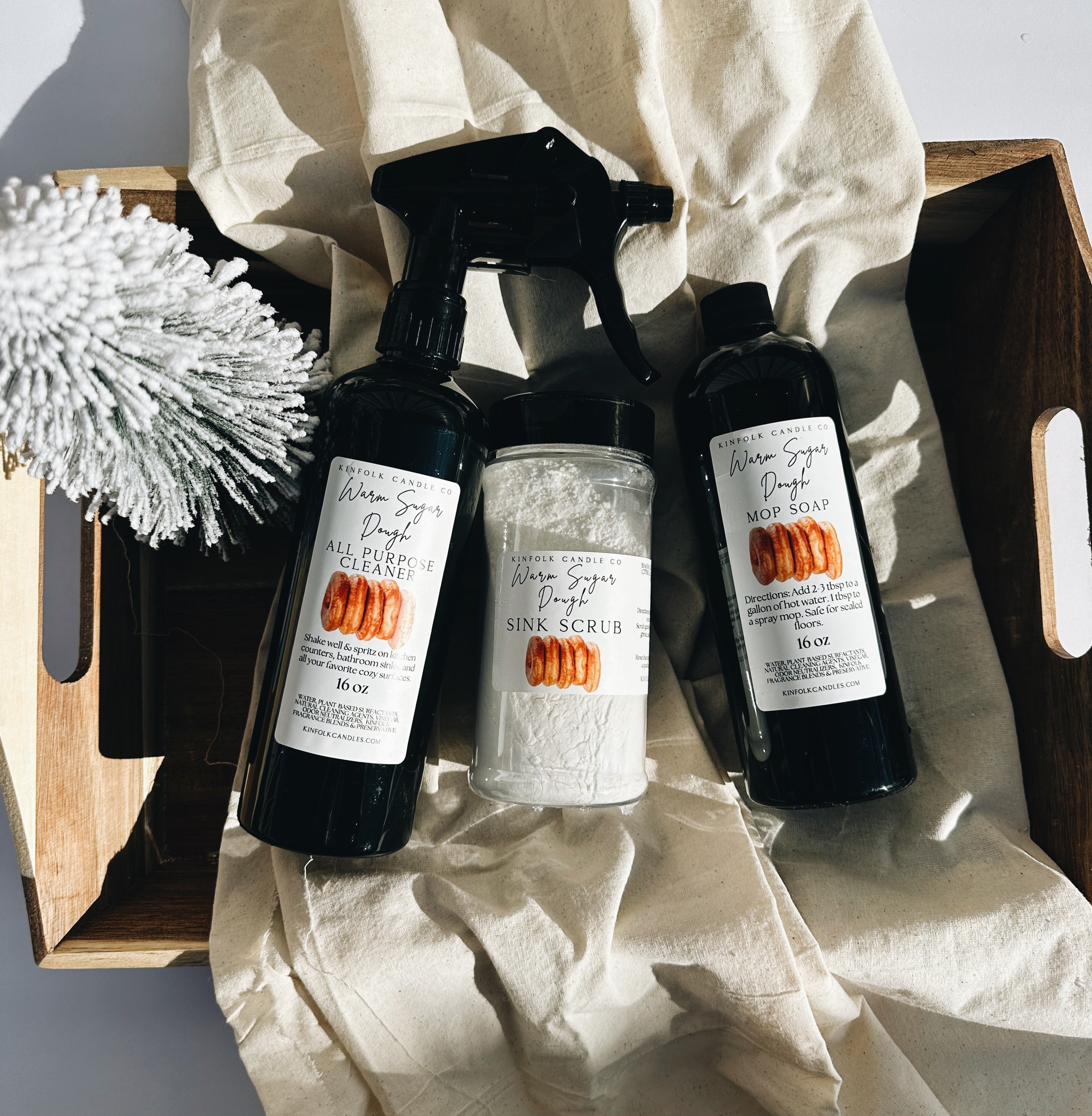 Winter Cozy Clean Mega Bundle – Luxury Mop Soap, All-Purpose Cleaner & Sink Scrub