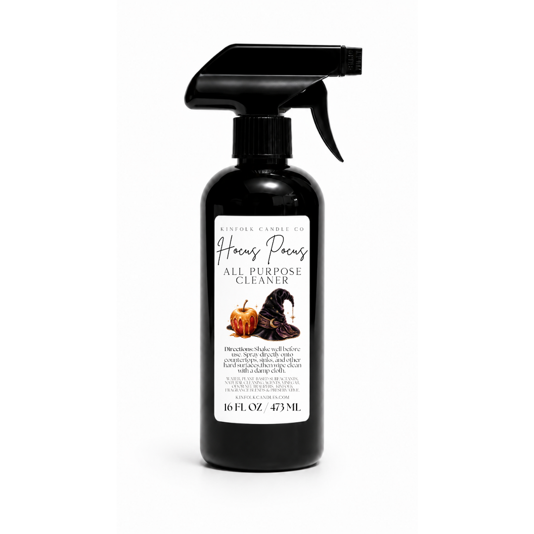 Fall Scented All-Purpose Cleaner Spray – Cozy Multi-Surface Home Cleaner for Kitchen, Counters & Bathrooms