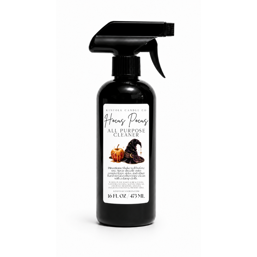 Fall Scented All-Purpose Cleaner Spray – Cozy Multi-Surface Home Cleaner for Kitchen, Counters & Bathrooms