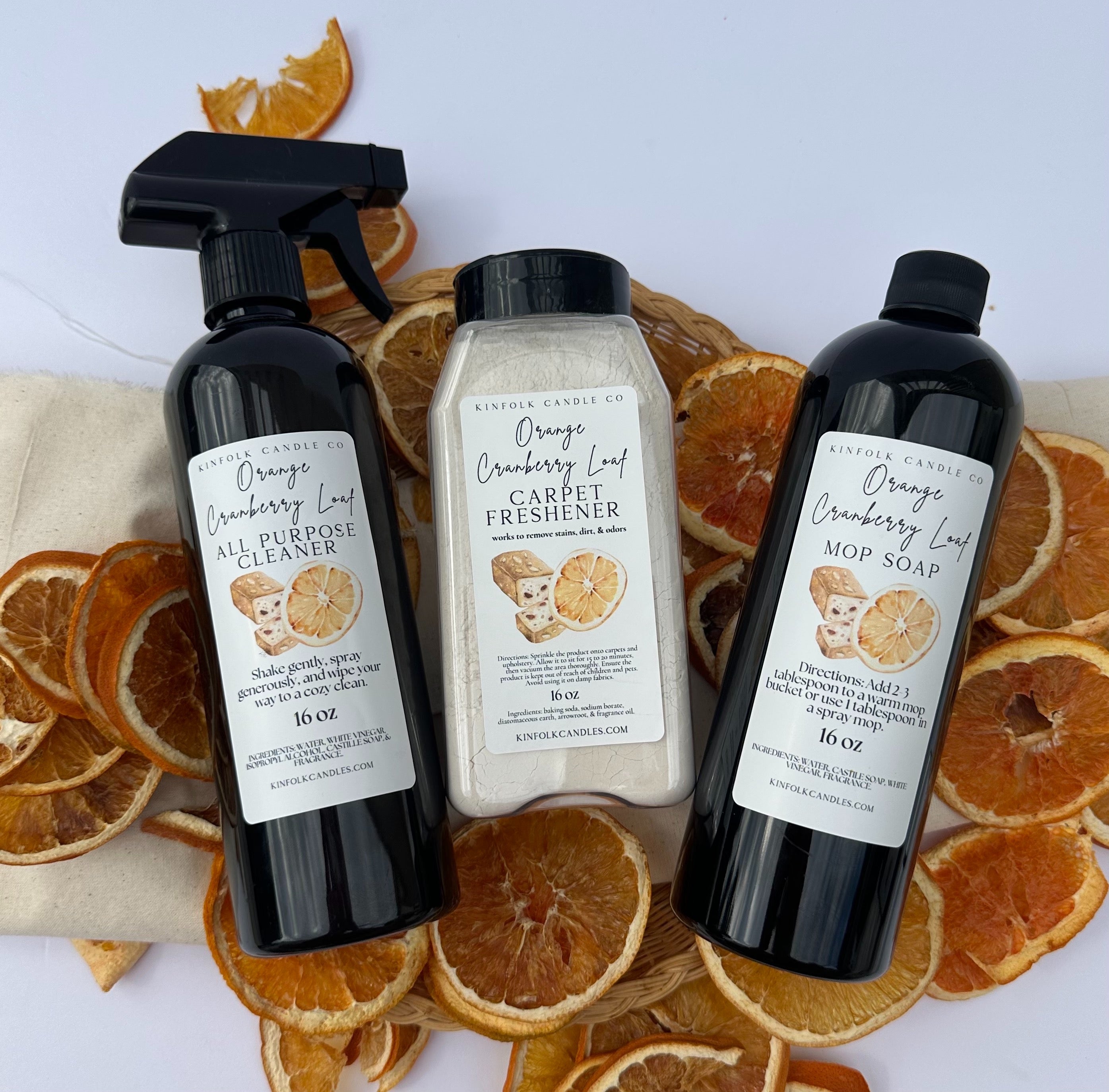Classic Luxury Cleaning Bundle – Mop Soap, Carpet Freshener & All-Purpose Cleaner | Bakery, Musk & Perfume Scents