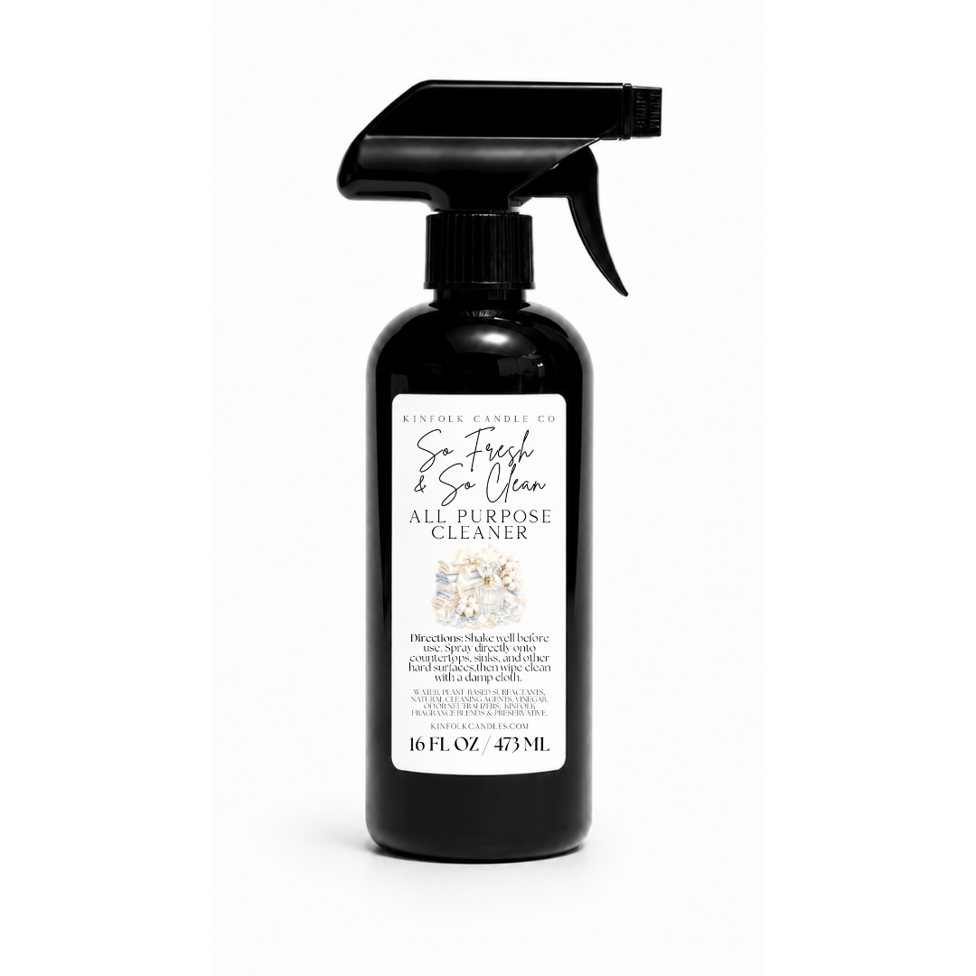 All-Purpose Cleaner Spray – Cozy Multi-Surface Home Cleaner for Kitchen, Counters & Bathrooms in Luxury & Bakery Scents