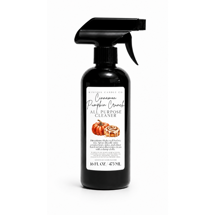 Fall Scented All-Purpose Cleaner Spray – Cozy Multi-Surface Home Cleaner for Kitchen, Counters & Bathrooms