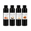 Fall Scented Mop Soap Sample Pack – 4 Mini Floor Cleaner Bottles (4oz Each) Cozy Autumn Multi-Surface Mop Soap Set