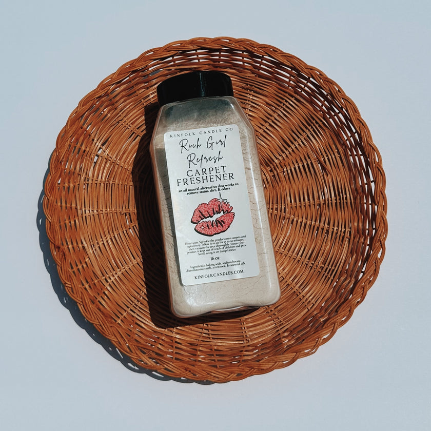 Luxury Carpet Freshener Powder | Rich Girl Scent | Bum Bum Dupe | Odor Eliminator for Rugs & Home | Long Lasting Clean Fragrance