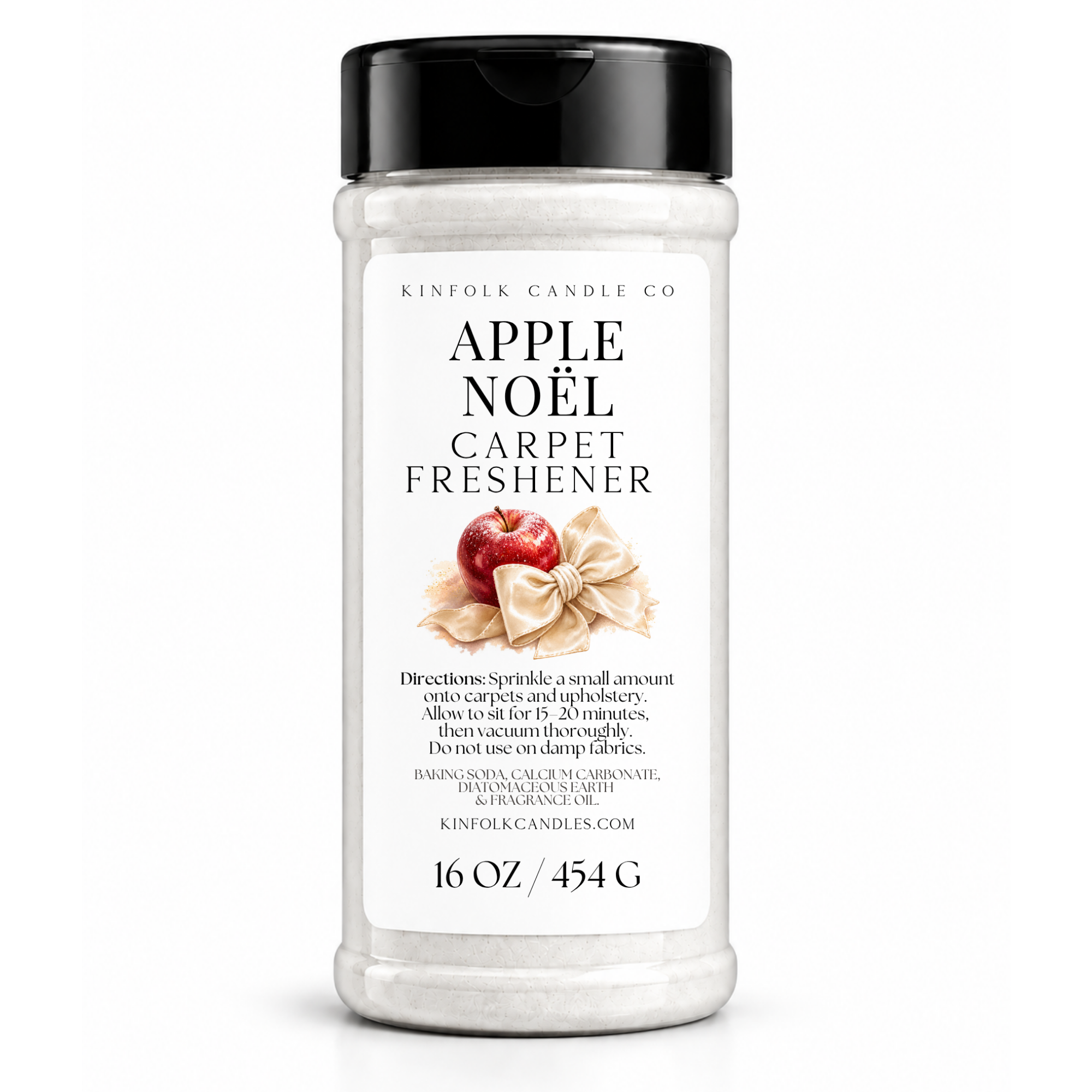 Holiday Carpet Freshener | Scented Carpet & Rug Deodorizing Powder | 16 oz