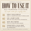 All-Purpose Cleaner Spray – Cozy Multi-Surface Home Cleaner for Kitchen, Counters & Bathrooms in Luxury & Bakery Scents