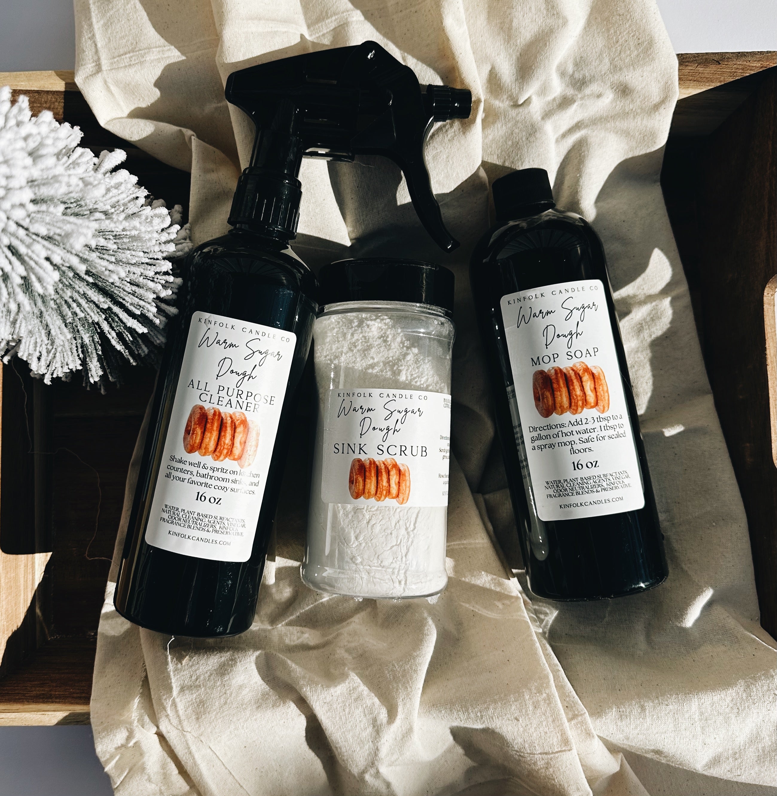 Winter Cozy Clean Mega Bundle – Luxury Mop Soap, All-Purpose Cleaner & Sink Scrub