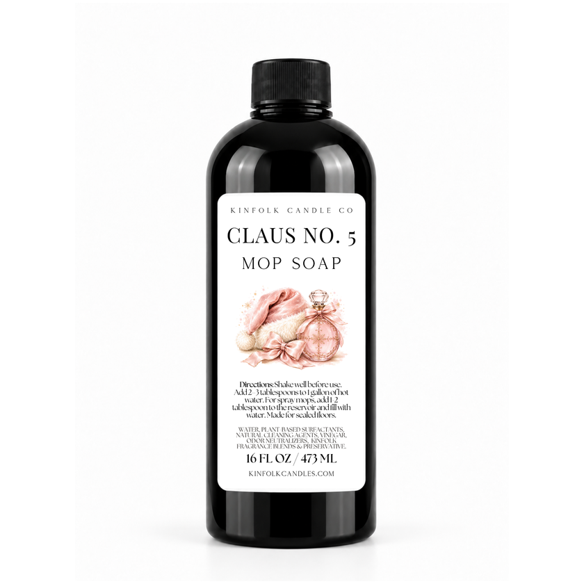 Holiday Mop Soap | Concentrated Scented Floor Cleaner | 16 oz
