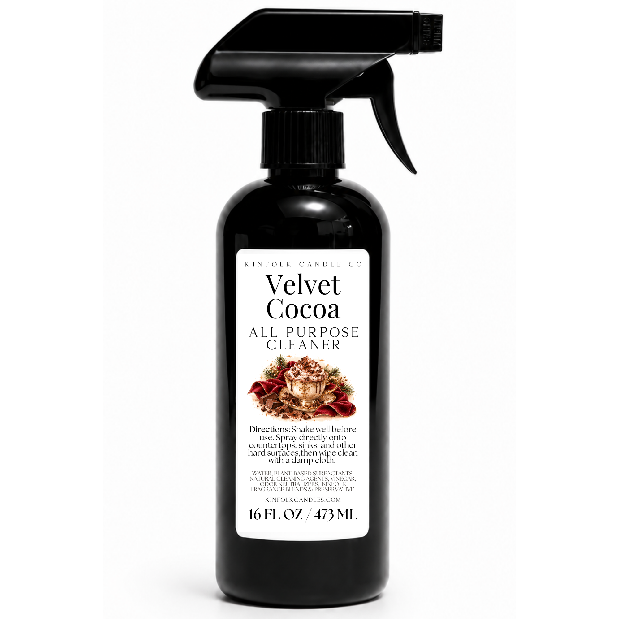 Holiday All-Purpose Cleaner | Scented Multi-Surface Cleaning Spray | 16 oz