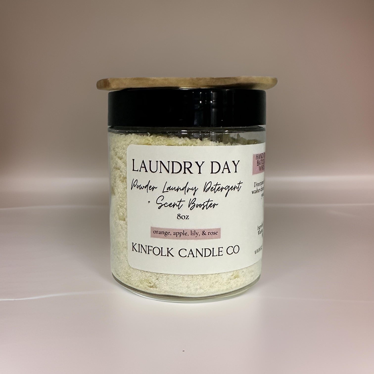 Powder Laundry Detergent + Scent Booster