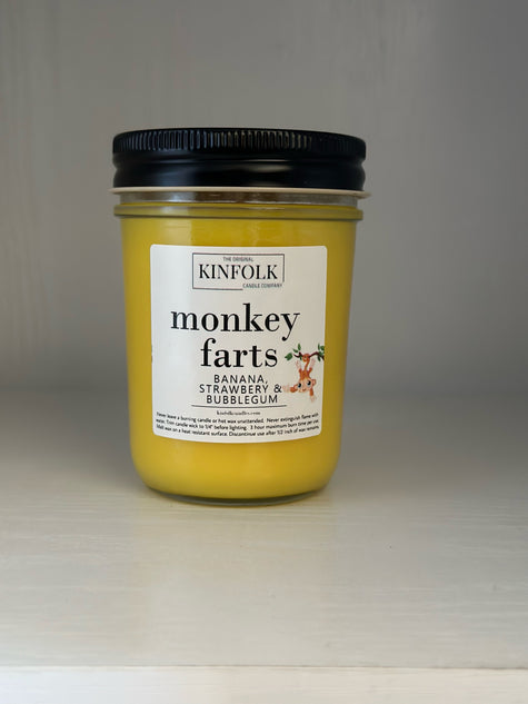 Monkey Farts 8oz Kinfolk Candle
