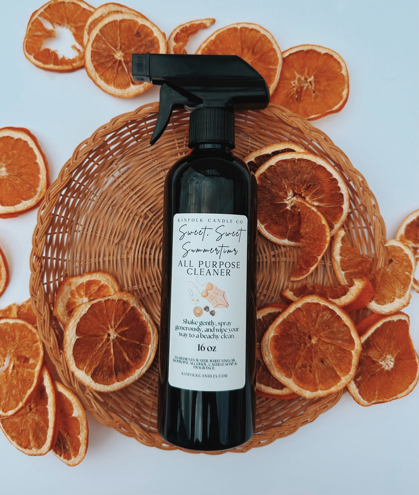 Luxury Summer Cleaning Bundle – Mop Soap, Carpet Freshener & All-Purpose Cleaner | Tropical, Suntan Lotion & Fruity Scents