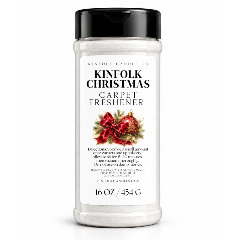 Holiday Carpet Freshener | Scented Carpet & Rug Deodorizing Powder | 16 oz