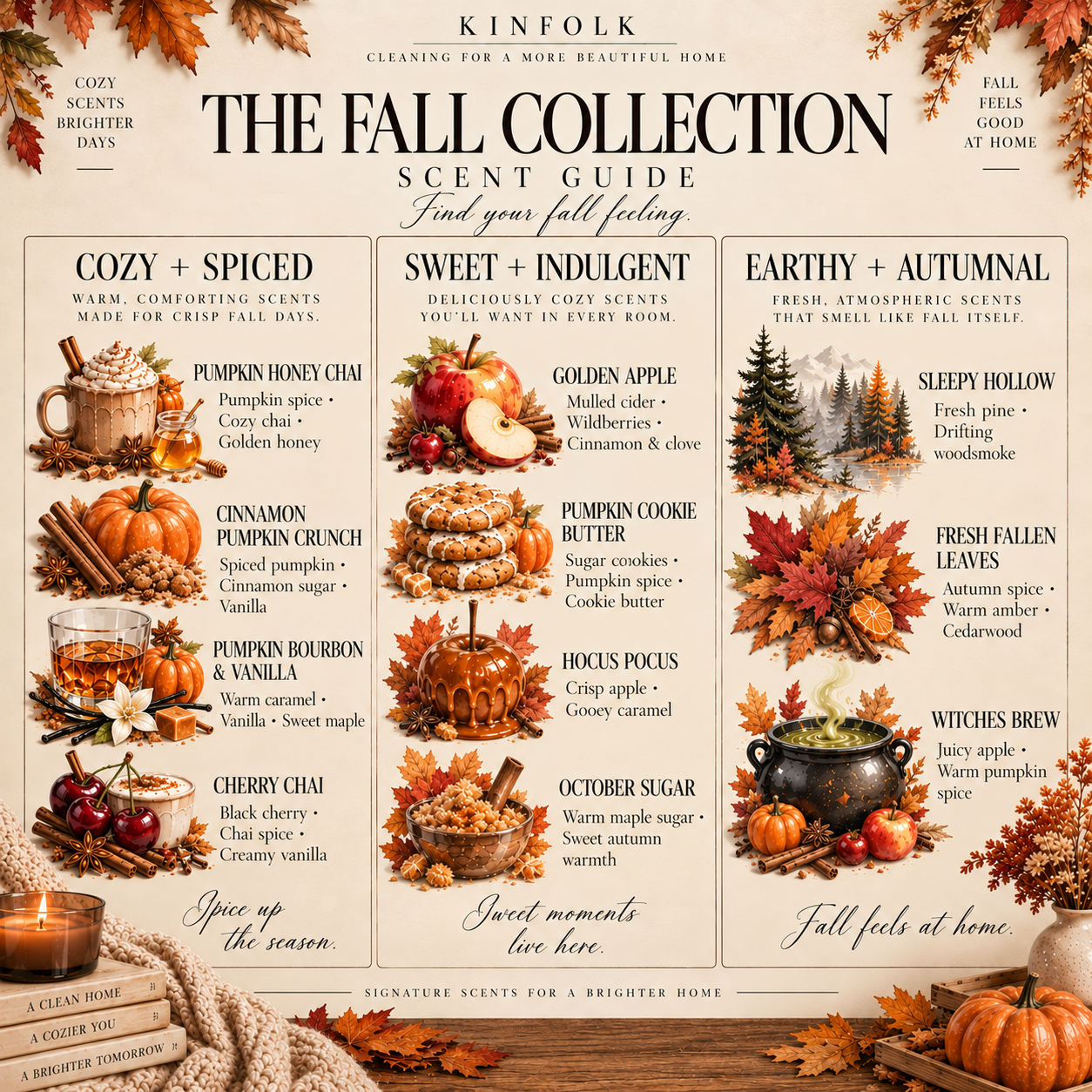 Kinfolk Cleaning Fall Sink Scrub | Autumn Collection