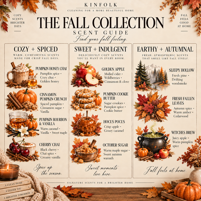 Kinfolk Cleaning Fall Sink Scrub | Autumn Collection