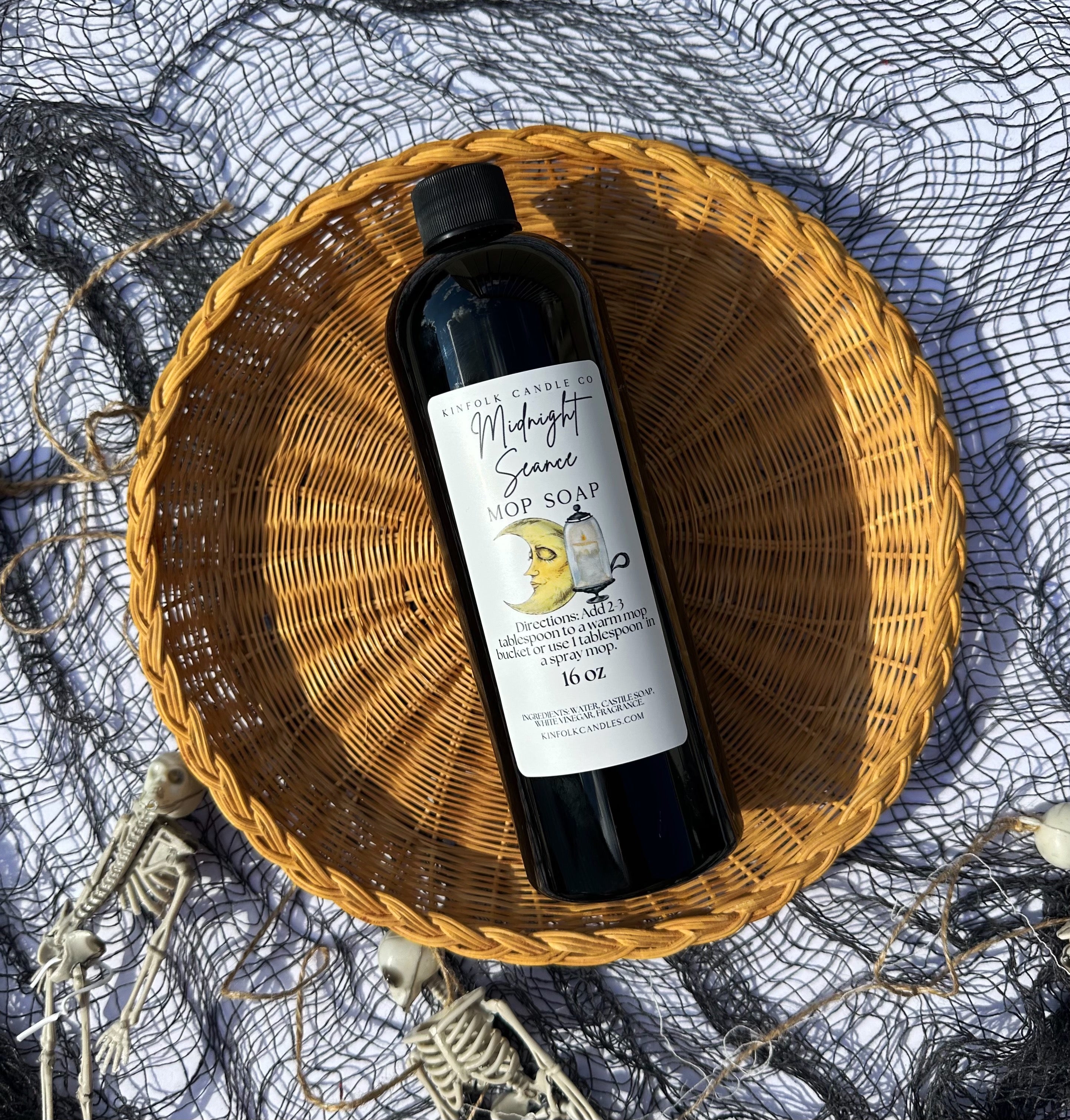 Halloween Mop Soap | Non-Toxic, Pet-Friendly Concentrated Floor Cleaner 16oz | Spooky Season Scents | Limited Time