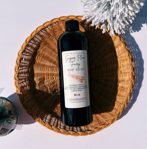 Christmas Holiday Winter Mop Soap 16oz | Concentrated Pet-Safe Floor Cleaner | Eco-Friendly Handmade Seasonal Scents | Limited Edition