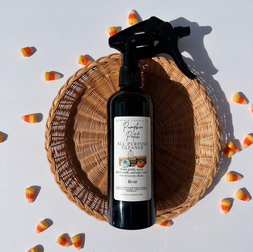Halloween Multi-Surface Spray | 16oz Non-Toxic, Pet-Friendly All Purpose Cleaner | Spooky Season Scents | Limited Time
