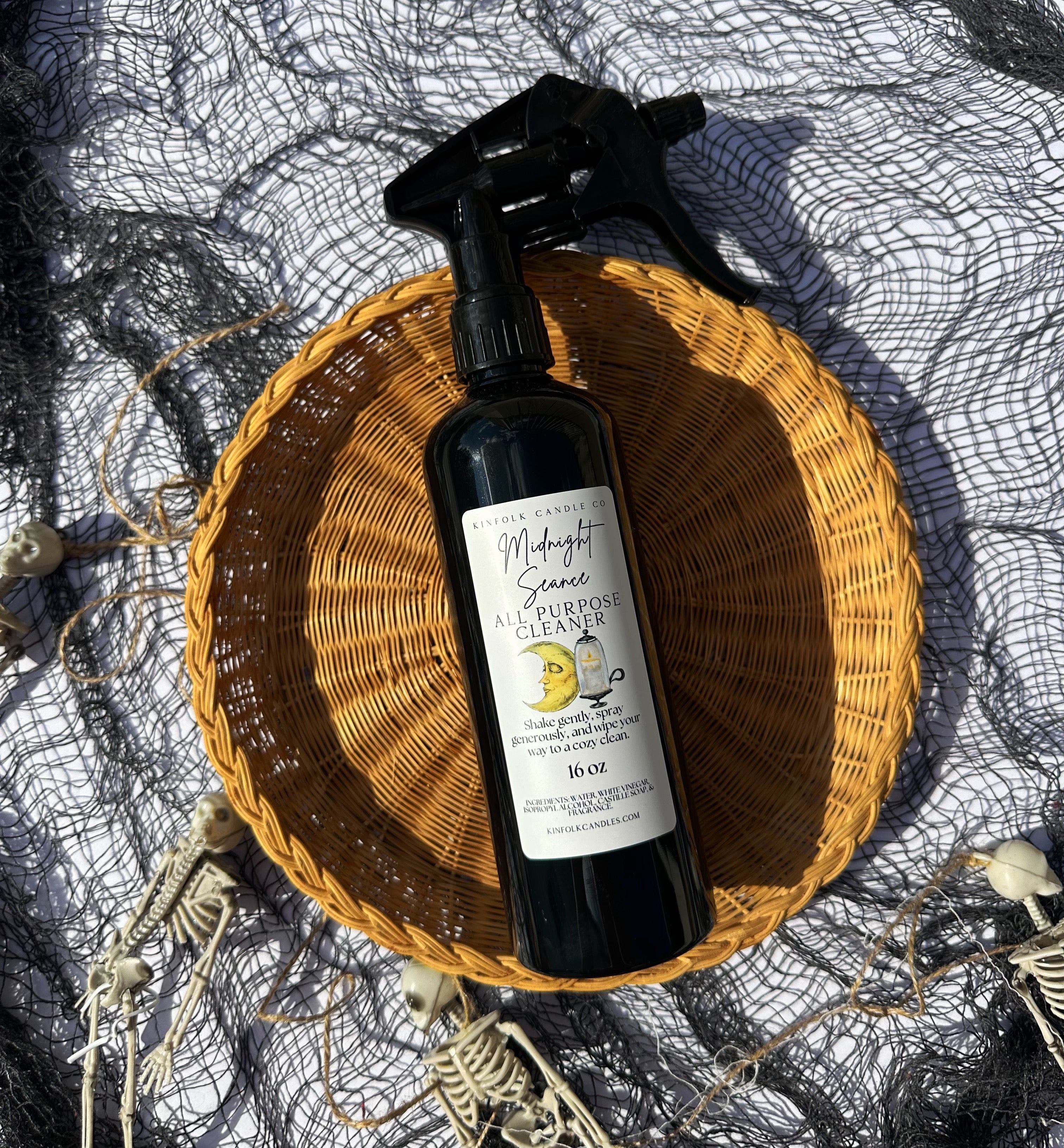 Halloween Multi-Surface Spray | 16oz Non-Toxic, Pet-Friendly All Purpose Cleaner | Spooky Season Scents | Limited Time