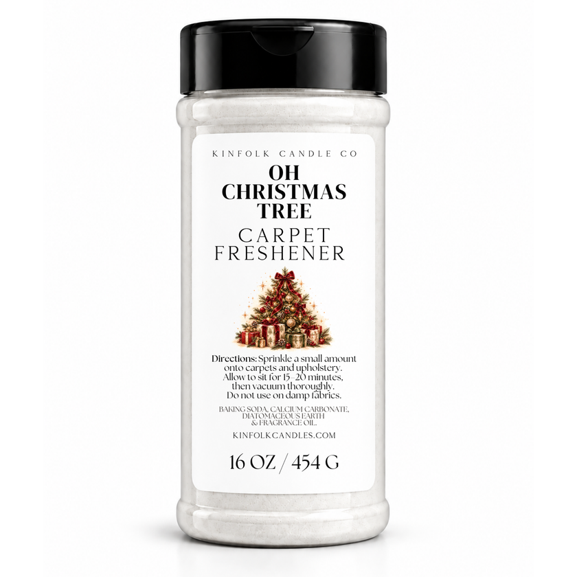 Holiday Carpet Freshener | Scented Carpet & Rug Deodorizing Powder | 16 oz