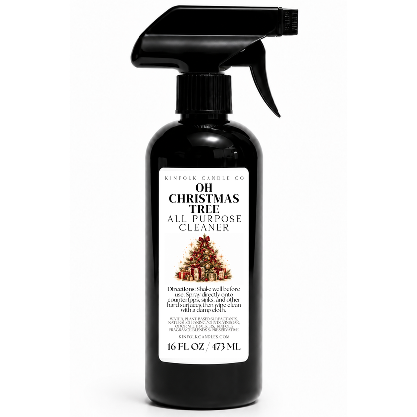 Holiday All-Purpose Cleaner | Scented Multi-Surface Cleaning Spray | 16 oz