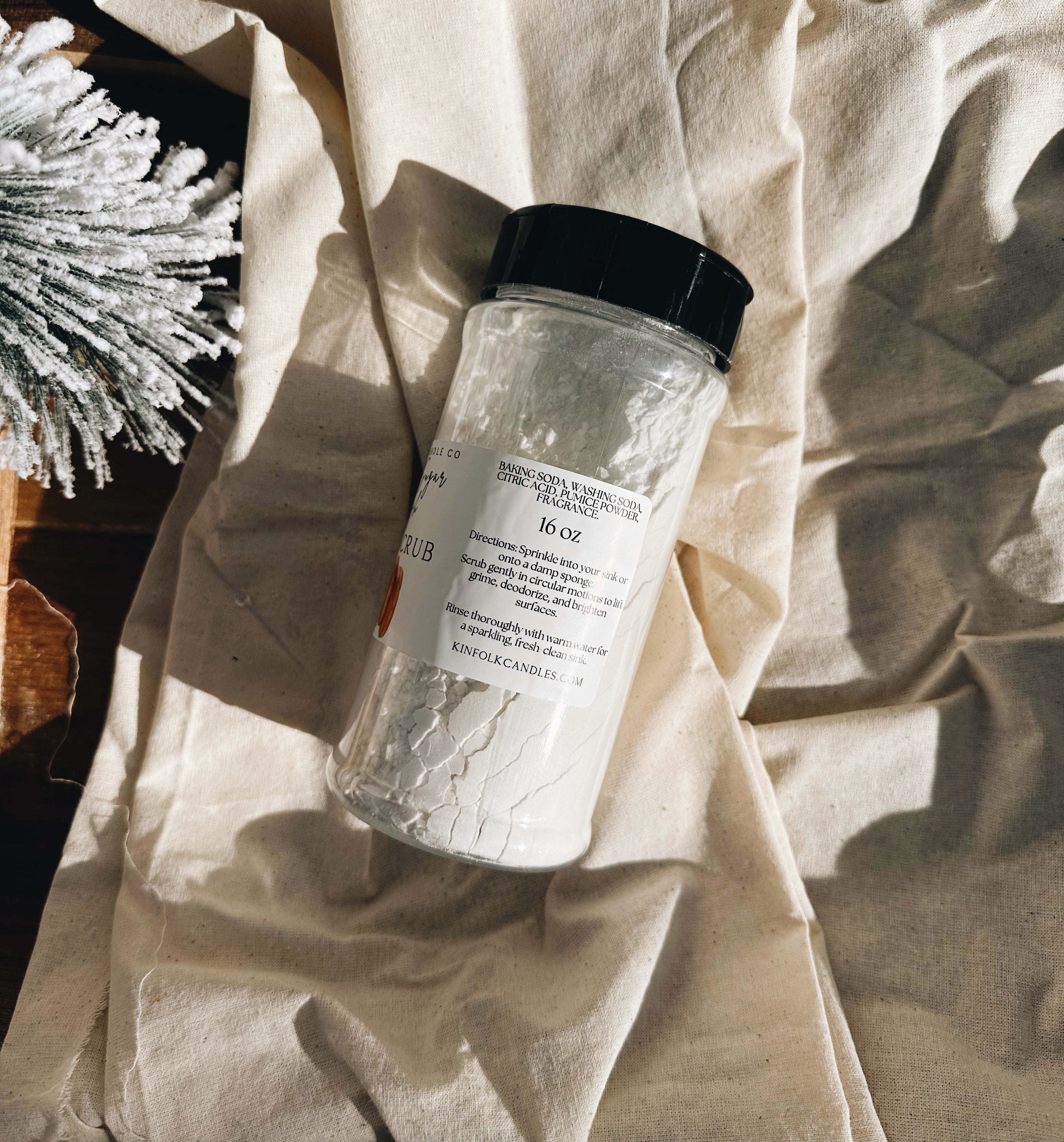 Winter Cozy Clean Duo – Sink Scrub & All-Purpose Cleaner Spray