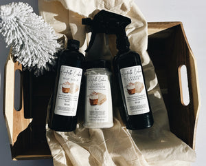 Cozy Winter Home Cleaning Mega Bundle – Luxury Mop Soap, Carpet Freshener & All Purpose Spray