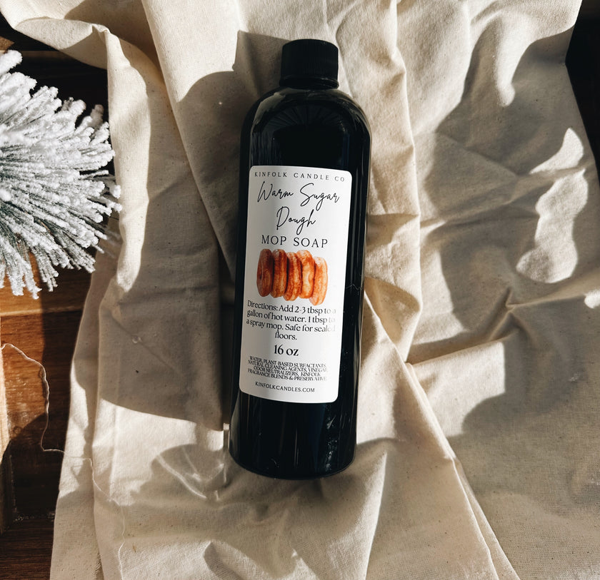 Winter Cozy Mop Soap – Luxury Floor Cleaner for Sealed Hardwood, Tile & Laminate