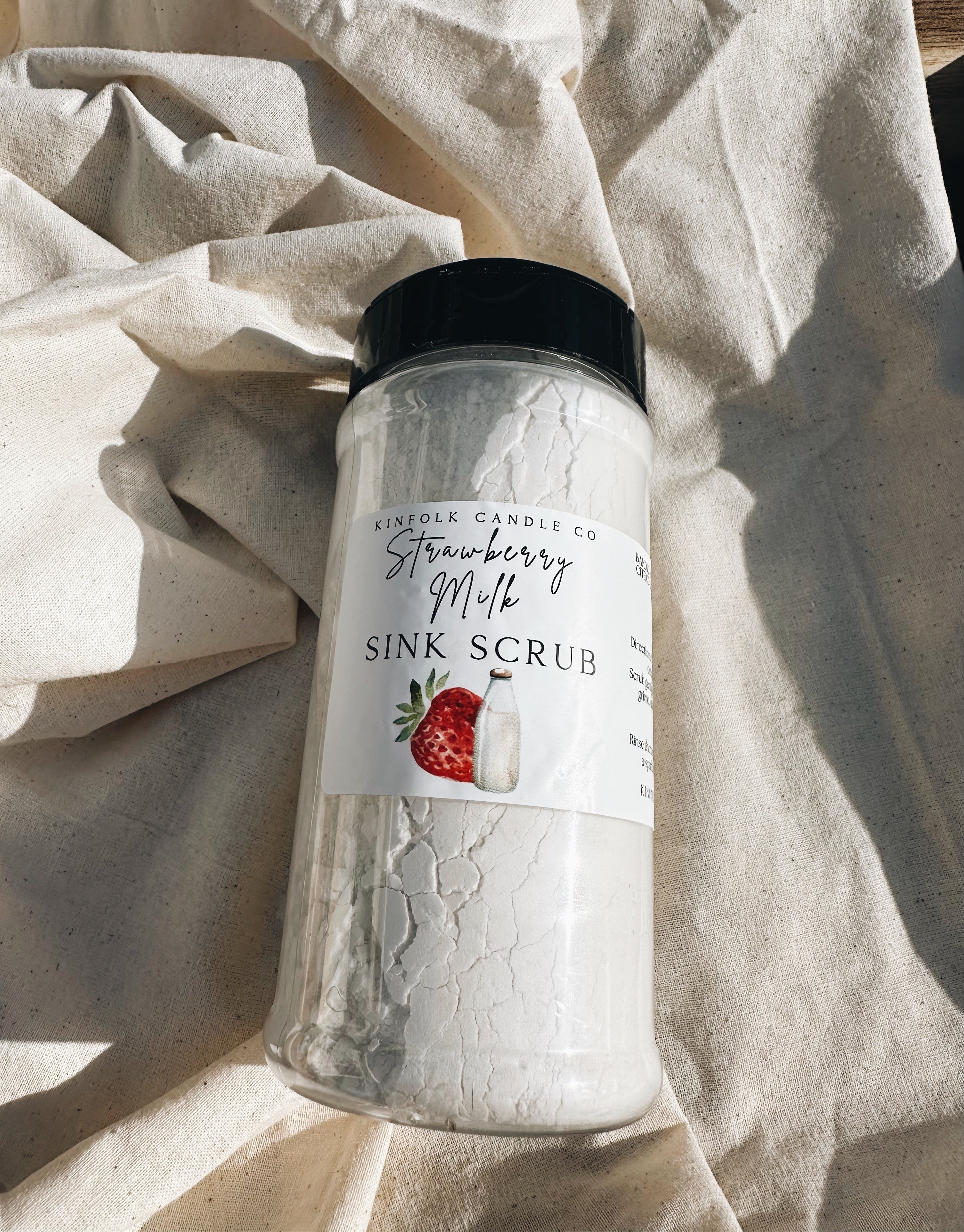 Spring Sink Scrub | Natural Cleaning for Kitchen & Bathroom | Scrub Cleaner | Fresh Floral Sweet Scents