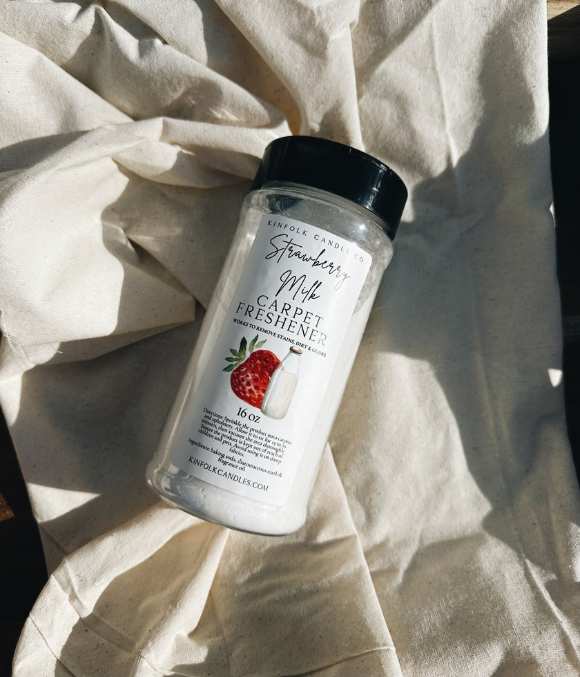 Spring Carpet Freshener Powder | Home Deodorizer | Long Lasting Fresh Floral Scents | Rug Upholstery Cleaner