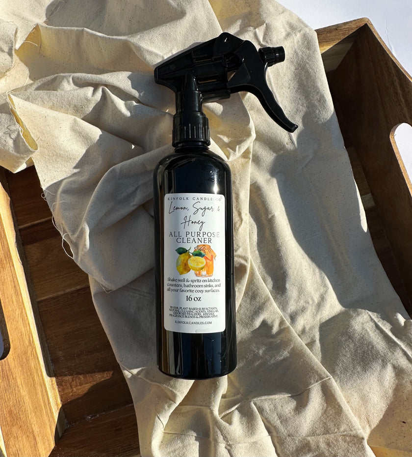 Spring Scented All-Purpose Cleaner Spray – Fresh Multi-Surface Home Cleaner for Kitchen, Counters & Bathrooms