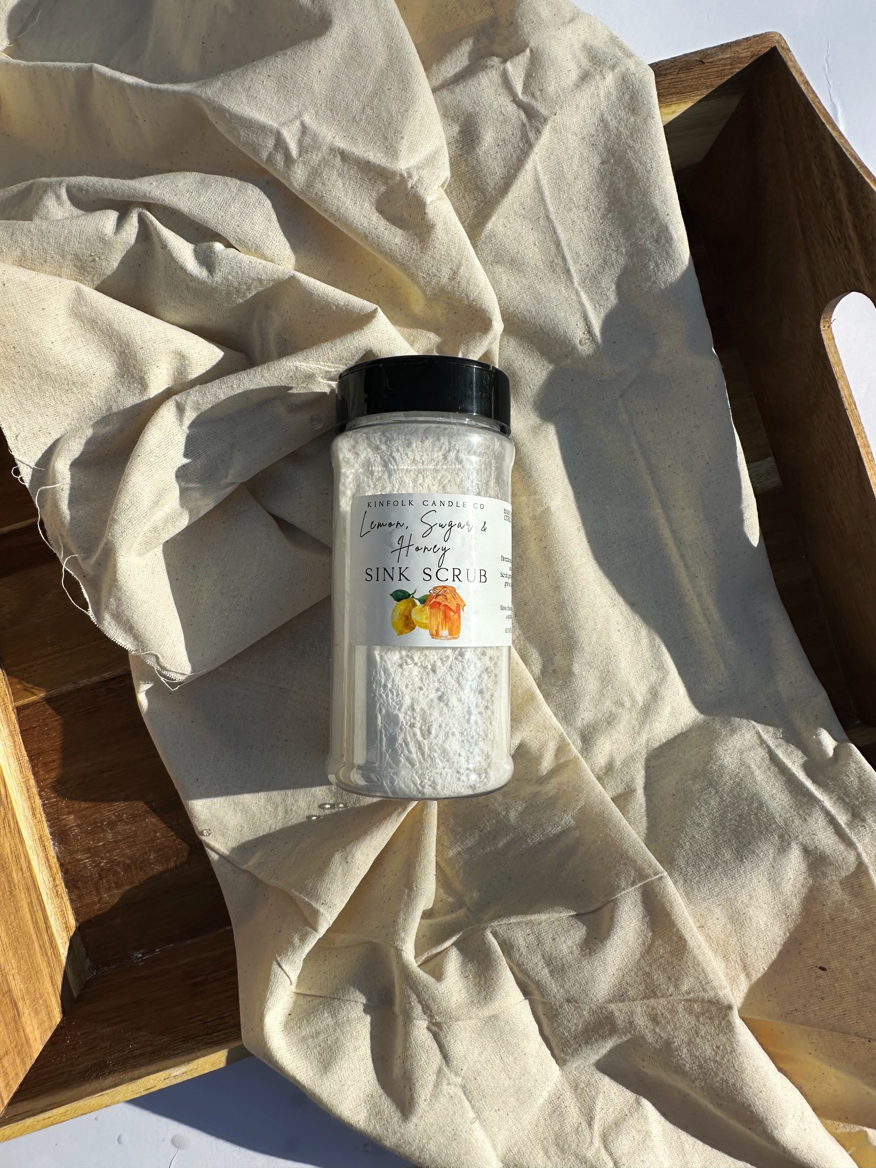 Spring Sink Scrub | Natural Cleaning for Kitchen & Bathroom | Scrub Cleaner | Fresh Floral Sweet Scents