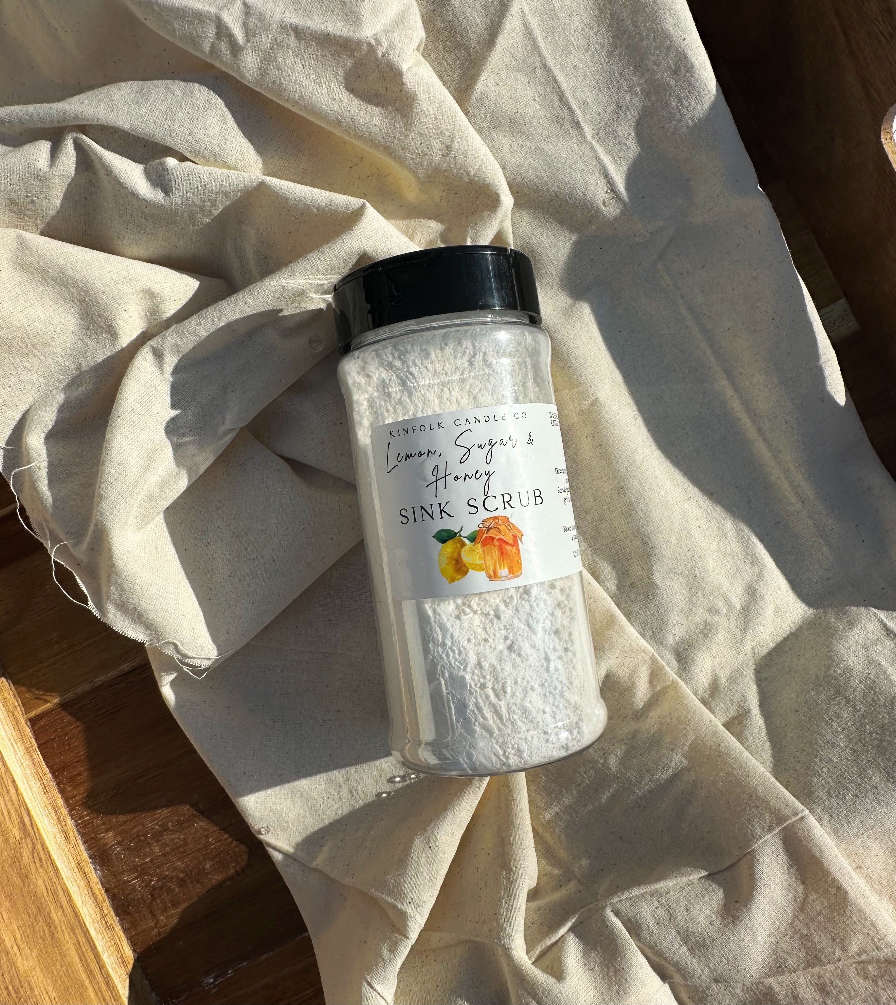 Spring Sink Scrub | Natural Cleaning for Kitchen & Bathroom | Scrub Cleaner | Fresh Floral Sweet Scents