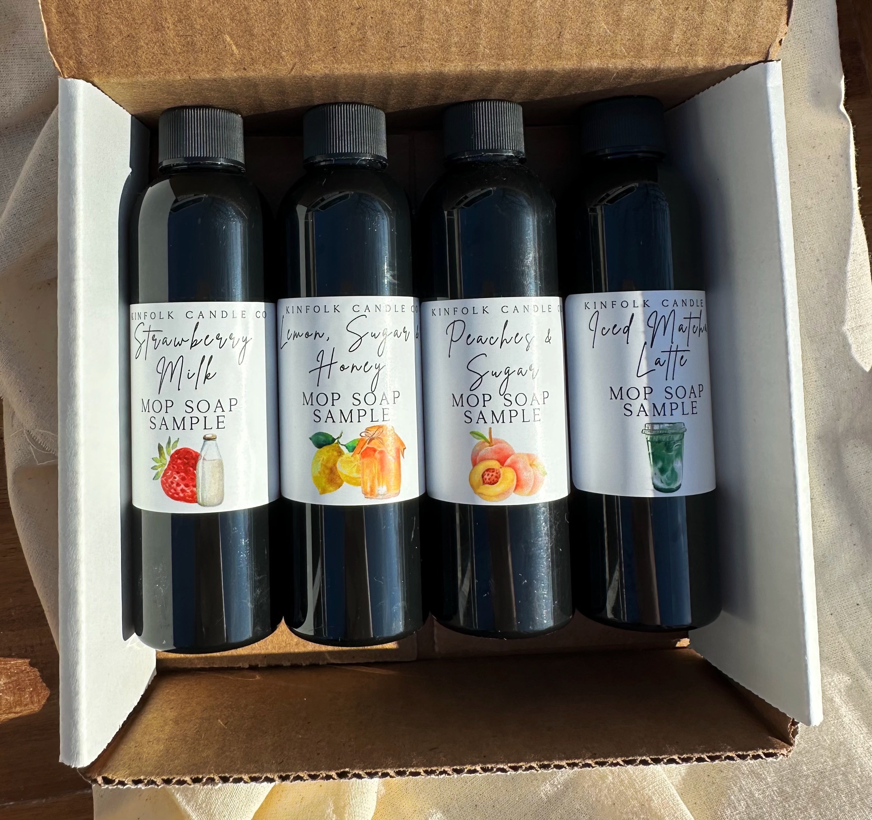 Spring Mop Soap Sample Pack | Aesthetic Floor Cleaning | Fresh Floral Scents