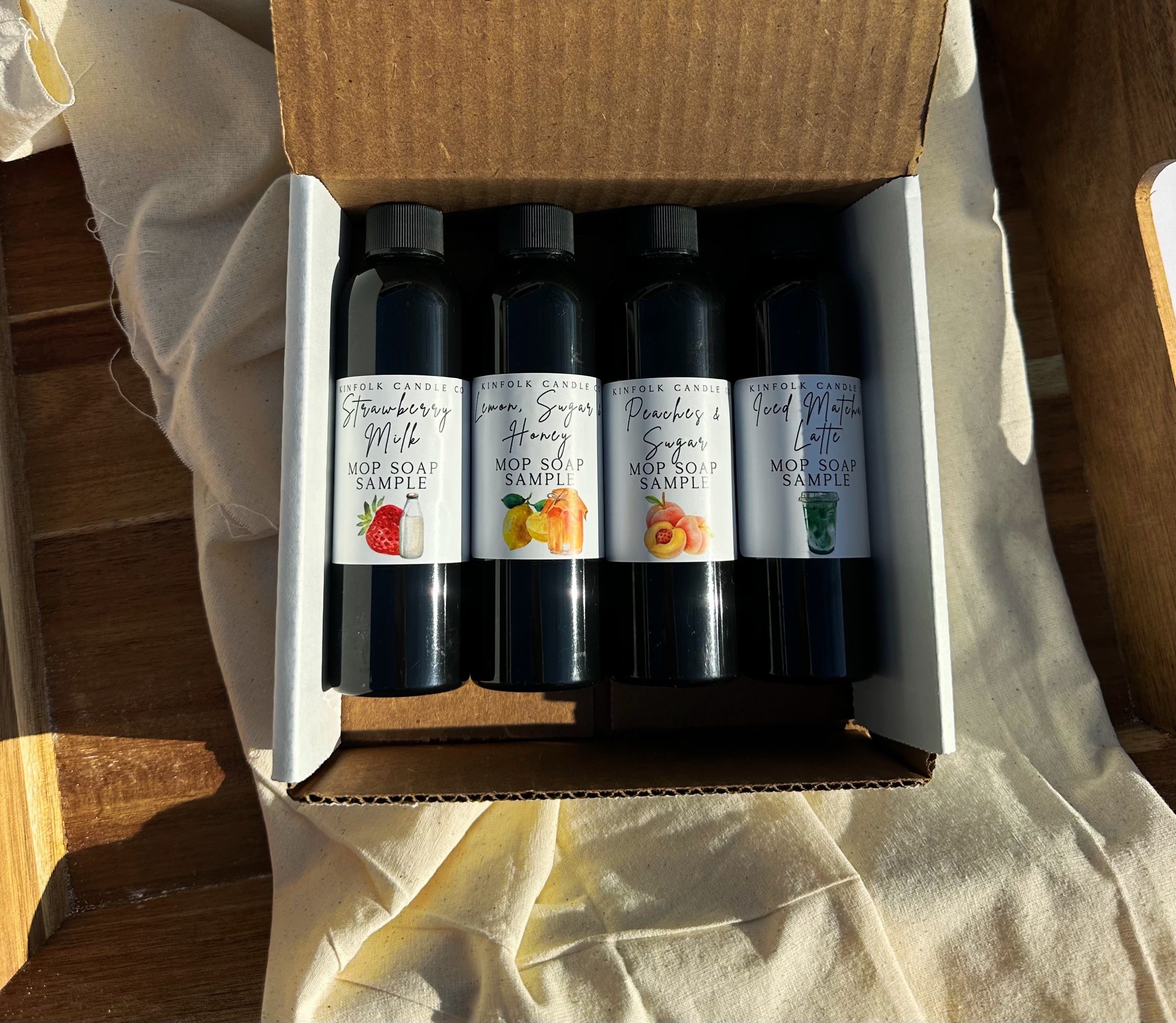 Spring Mop Soap Sample Pack | Aesthetic Floor Cleaning | Fresh Floral Scents