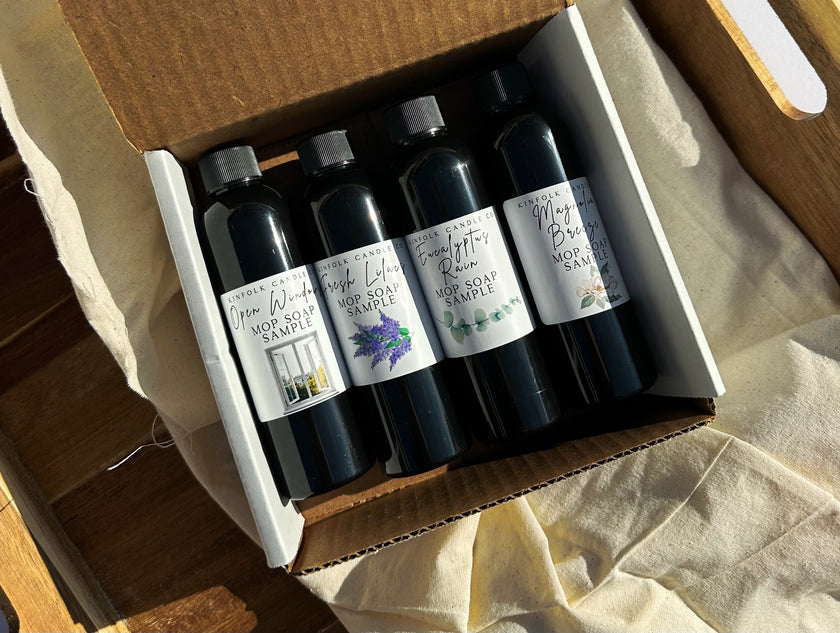 Spring Mop Soap Sample Pack | Aesthetic Floor Cleaning | Fresh Floral Scents