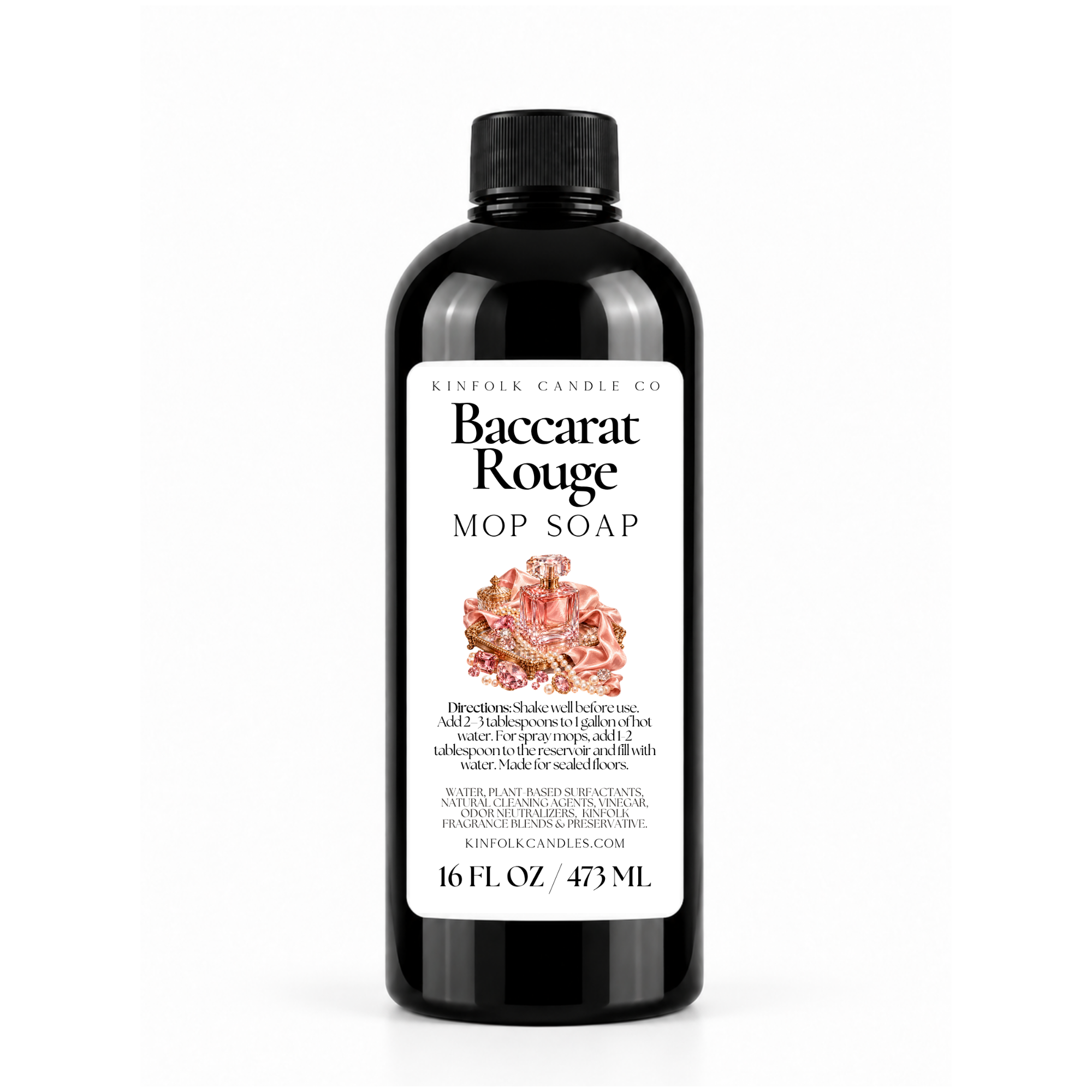 Mop Soap Floor Cleaner – Cozy Multi-Surface Cleaner for Sealed Hardwood, Tile & Laminate in Luxury & Bakery Scents