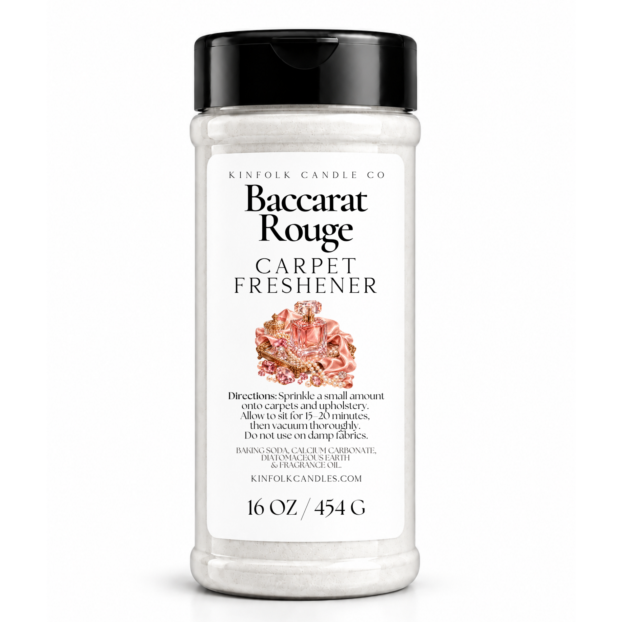 Carpet Freshener Powder – Cozy Home Deodorizing Powder for Carpets, Rugs & Upholstery in Luxury & Bakery Scents